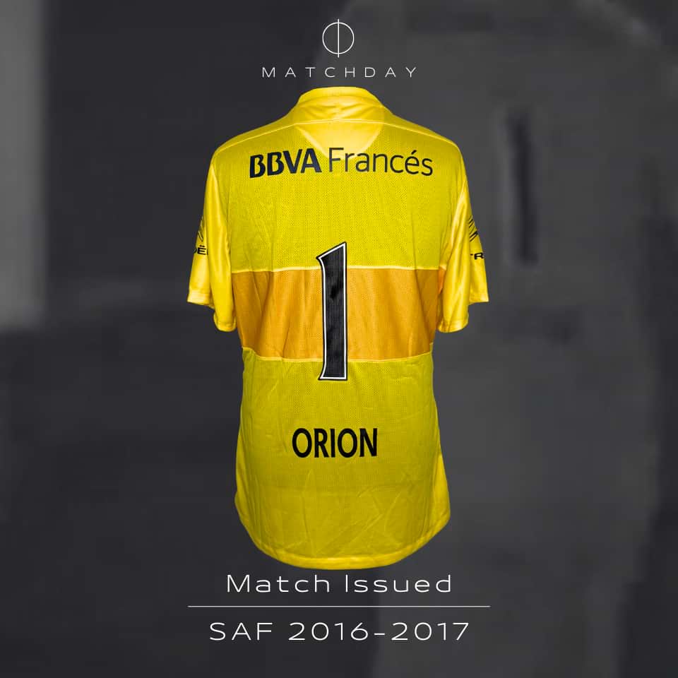 Agustín Orion – Boca Juniors – Campeonato Primera División 2016 – Match issued - Imagen 3