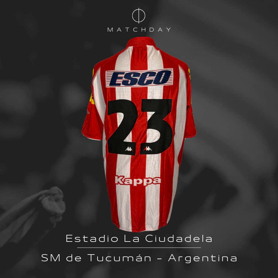 Pablo de Muner – San Martin de Tucuman – Torneo Clausura 2009 – MATCH WORN - Imagen 5