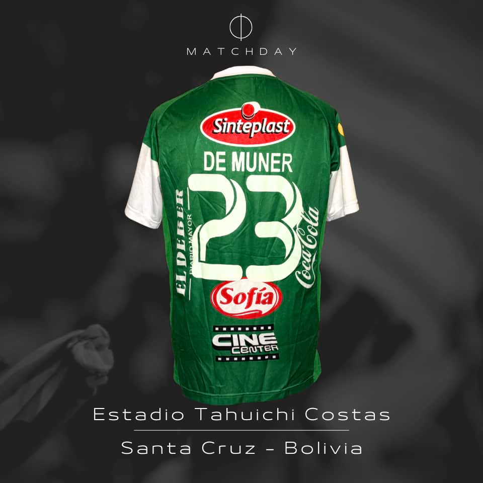 Pablo de Muner – Oriente Petrolero – Copa Sudamericana 2013 – MATCH WORN - Imagen 5