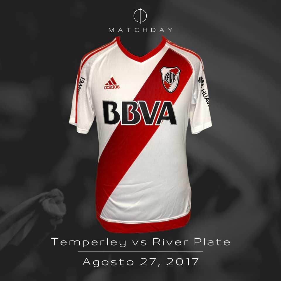 Gonzalo Martinez – River Plate – Campeonato Primera División 2017 – MATCH WORN - Imagen 4