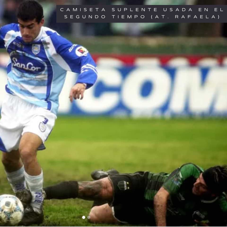 Livio Prieto – Nueva Chicago – Torneo Clausura 2004 – MATCH WORN - Imagen 12