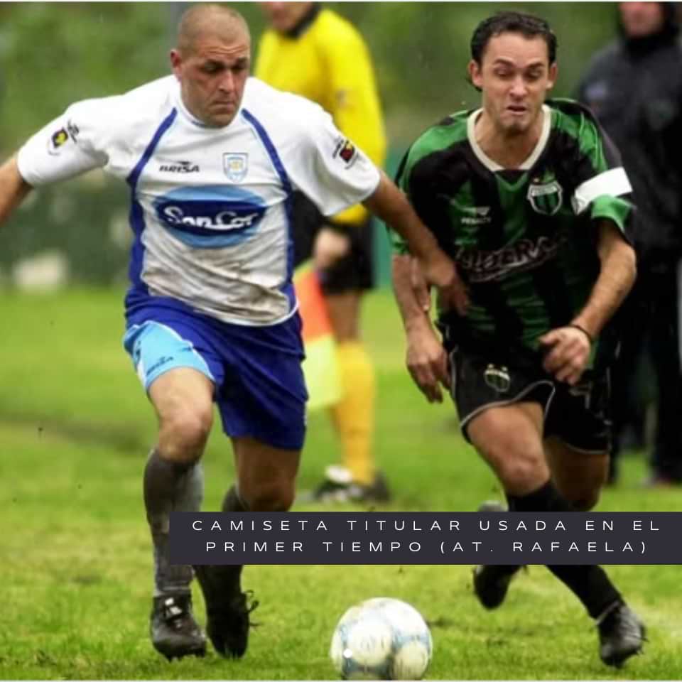 Livio Prieto – Nueva Chicago – Torneo Clausura 2004 – MATCH WORN - Imagen 13