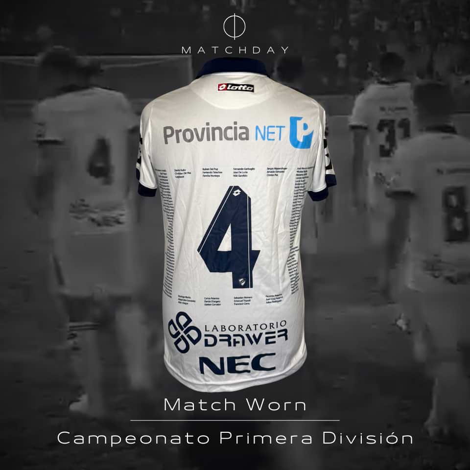 Adrián Scifo – Quilmes AC – Torneo Primera División 2015 – MATCH WORN - Imagen 3