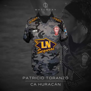 Patricio Toranzo - Huracán - Torneo de Primera Division 2015 - MATCH WORN