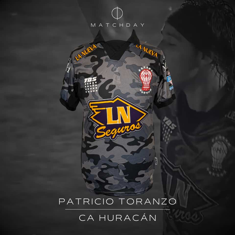 Patricio Toranzo – Huracán – Torneo de Primera Division 2015 – MATCH WORN