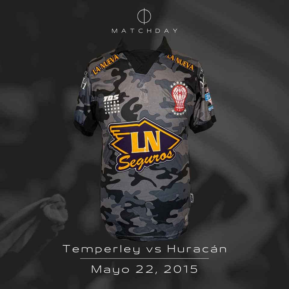 Patricio Toranzo – Huracán – Torneo de Primera Division 2015 – MATCH WORN - Imagen 4