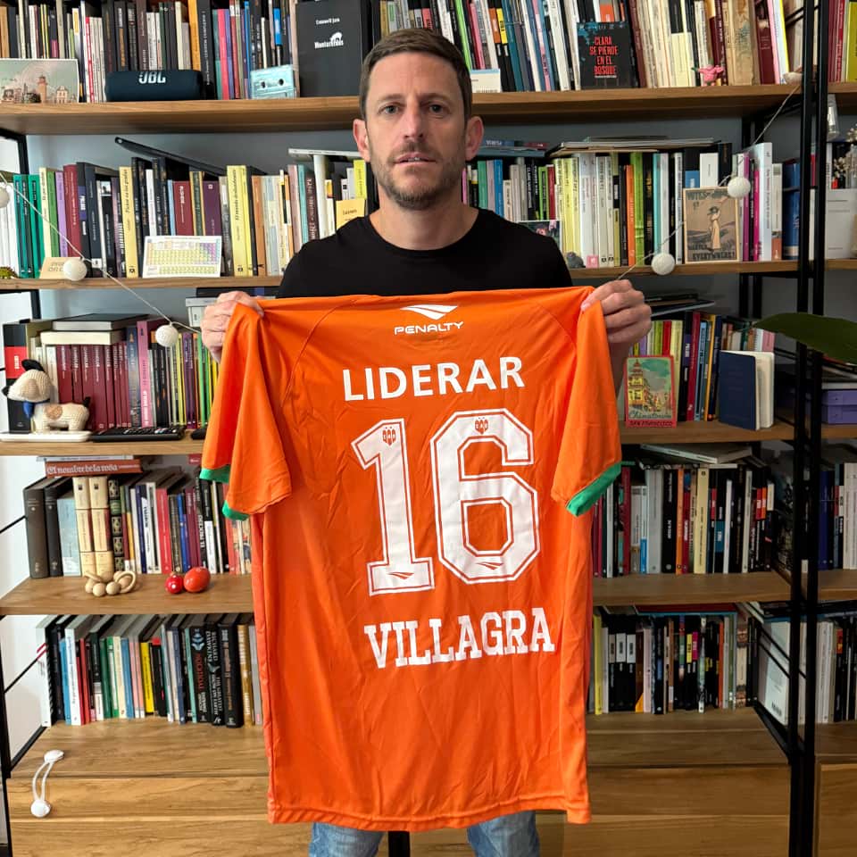 Claudio Villagra – Banfield – Campeonato Primera División 2017 – MATCH WORN - Imagen 6
