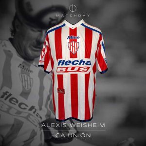 Alexis Weisheim - Unión - Torneo Clausura 2002 - MATCH WORN