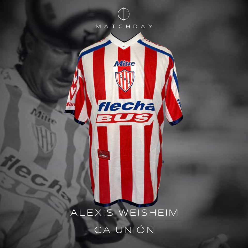 Alexis Weisheim – Unión – Torneo Clausura 2002 – MATCH WORN