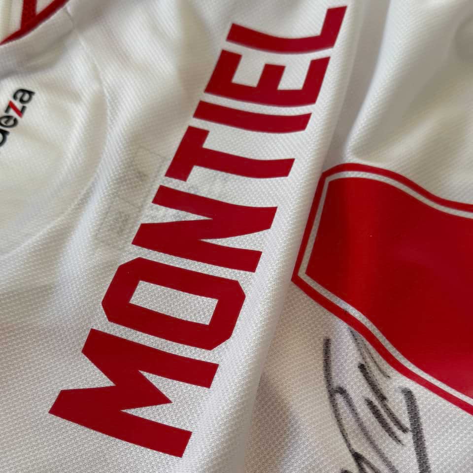 Gonzalo Montiel – River Plate – Torneo Apertura 2025 – MATCH WORN UNWASHED & SIGNED - Imagen 21