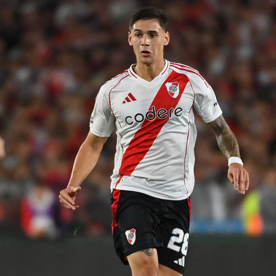 Lucas Martinez Quarta – River Plate – Torneo Apertura 2025 – MATCH WORN UNWASHED & SIGNED - Imagen 5