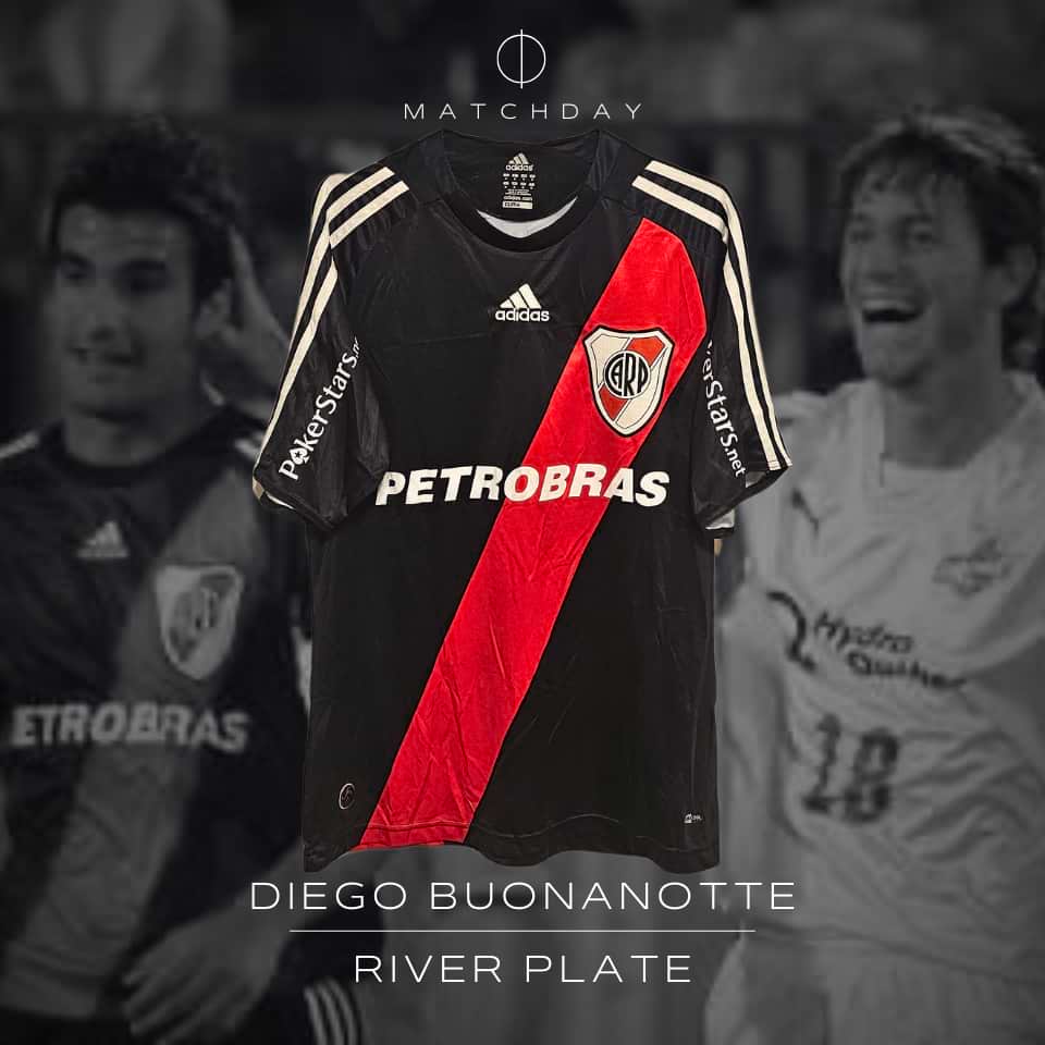 Diego Buonanotte – River Plate – Carlsberg Cup 2009 – Match Worn