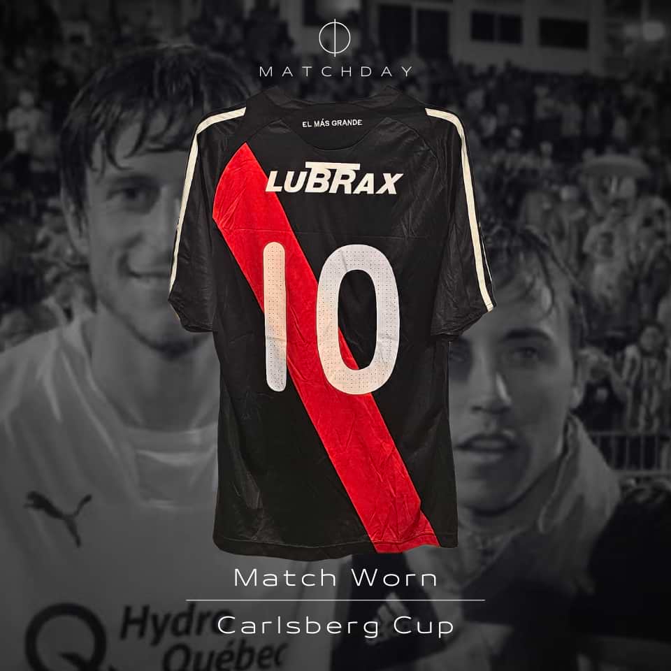 Diego Buonanotte – River Plate – Carlsberg Cup 2009 – Match Worn - Imagen 3