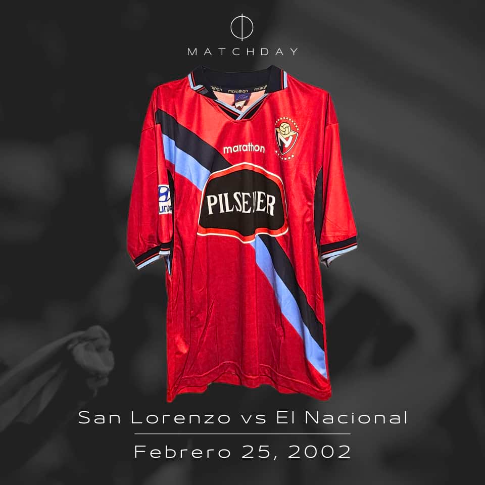 Juan Carlos Burbano – El Nacional 2002 – Match Worn - Imagen 4