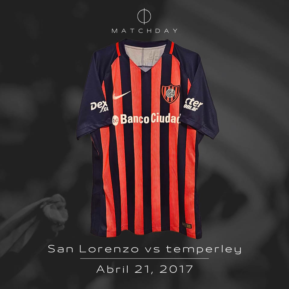 Fabricio Coloccini – San Lorenzo – Torneo Primera División 2017 – Match Worn in bench - Imagen 4