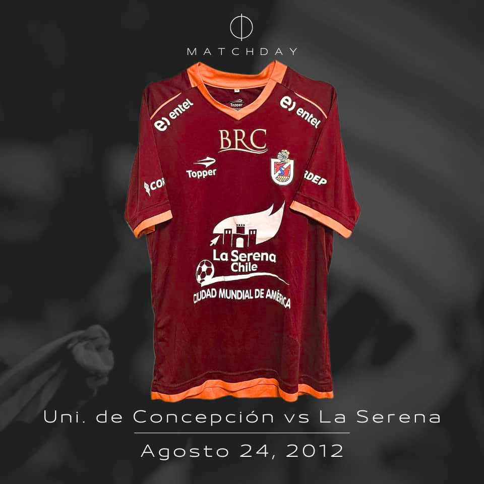 Matías Córdoba – Club Deportes la Serena – Torneo Clausura 2012 – Match Worn - Imagen 4