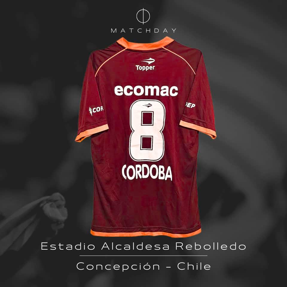 Matías Córdoba – Club Deportes la Serena – Torneo Clausura 2012 – Match Worn - Imagen 5