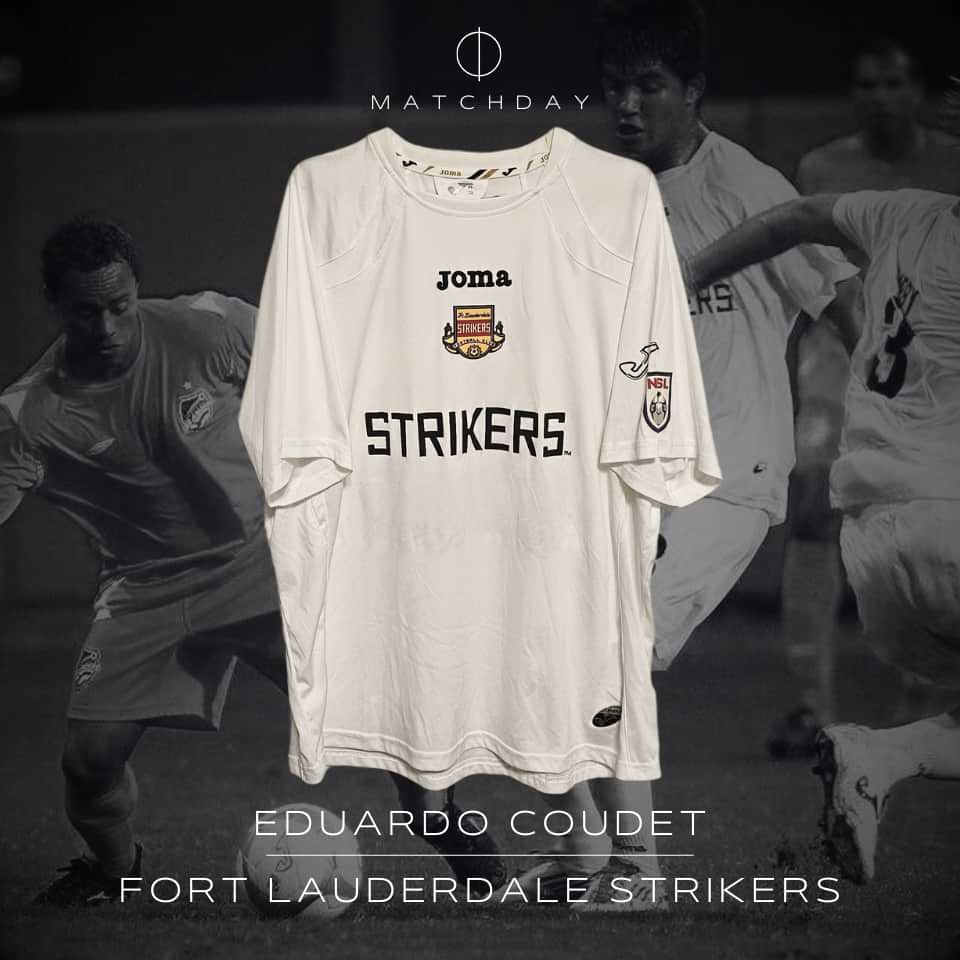 Eduardo Coudet – Fort Lauderdale Strikers 2011 – Match Worn