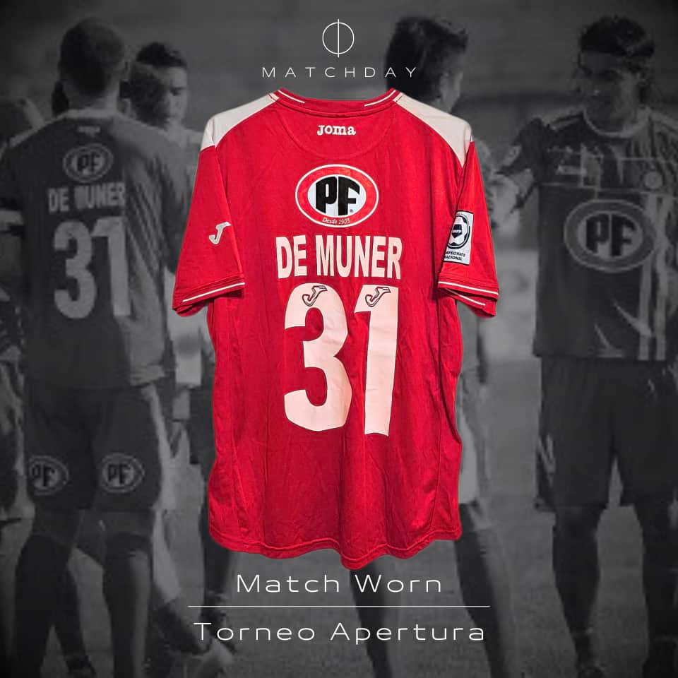 Pablo de Muner – Club Deportivo Unión San Felipe 2012 – Match Worn - Imagen 3