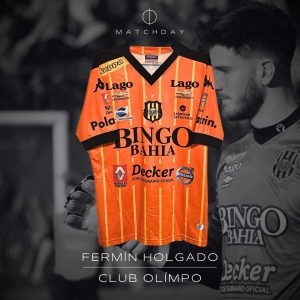 Fermín Holgado - Olimpo 2019 - Match Worn