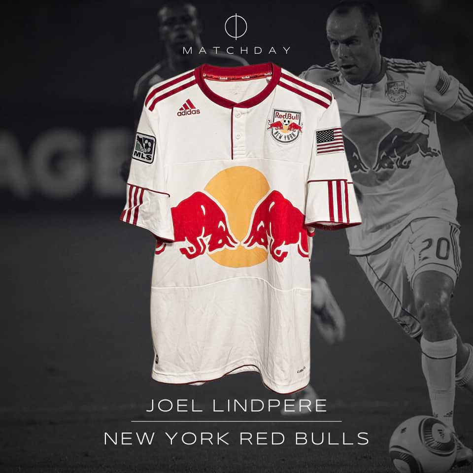 Joel Lindpere – NY Red Bulls 2011 – Match Worn