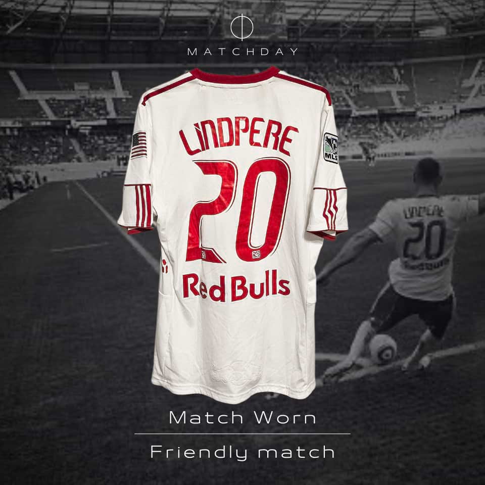 Joel Lindpere – NY Red Bulls 2011 – Match Worn - Imagen 3