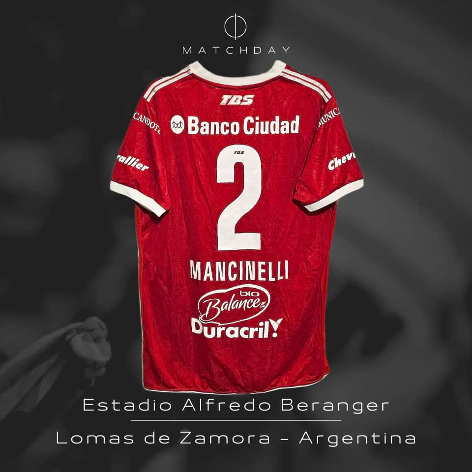Federico Mancinelli – Huracán – SAF 2018 – Match Worn in bench - Imagen 5