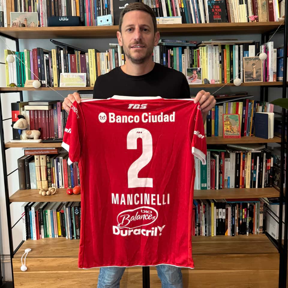 Federico Mancinelli – Huracán – SAF 2018 – Match Worn in bench - Imagen 6
