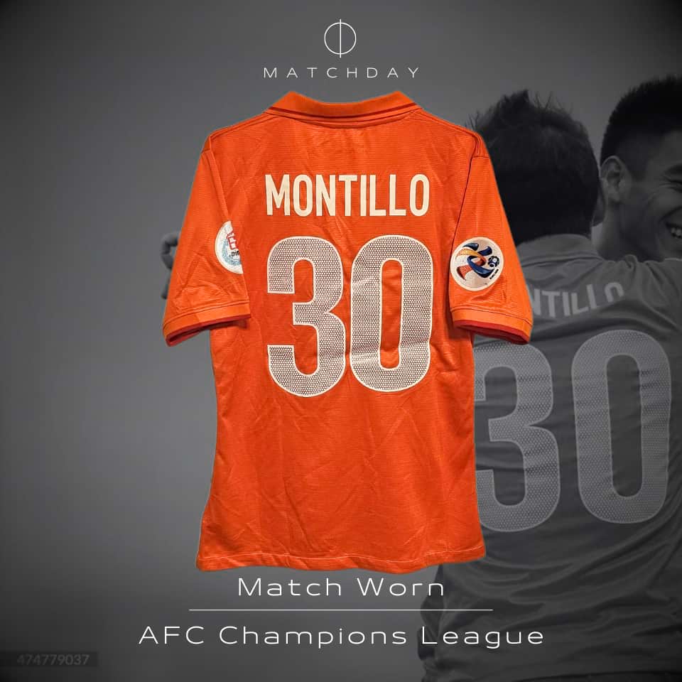 Walter Montillo – Shandong Taishan 2014 – Match Worn - Imagen 3