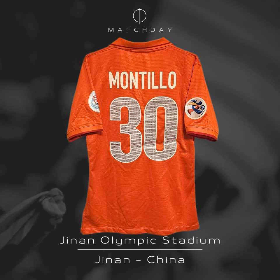 Walter Montillo – Shandong Taishan 2014 – Match Worn - Imagen 5