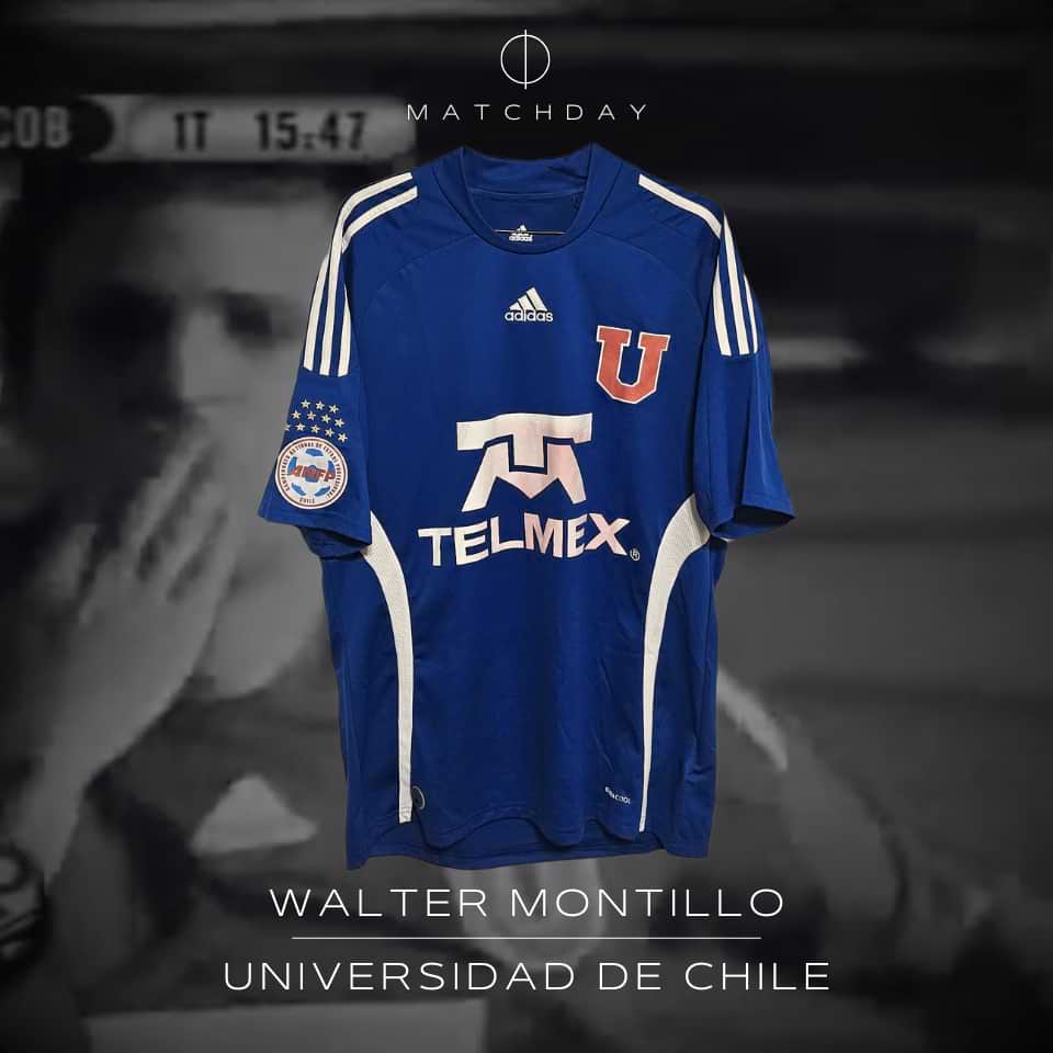 Walter Montillo – Universidad de Chile 2008 – Match Worn