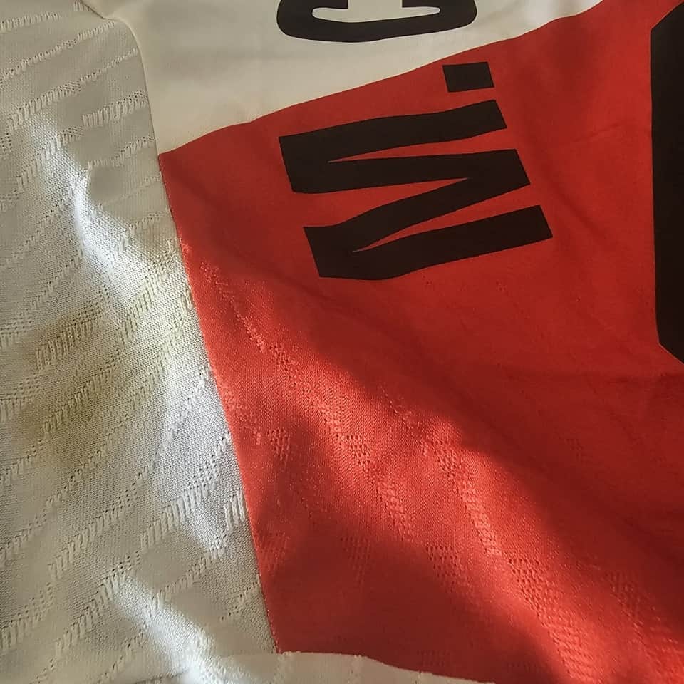 Milton Casco – River Plate – Copa de La Liga 2024 – MATCH WORN UNWASHED JERSEY - Imagen 16