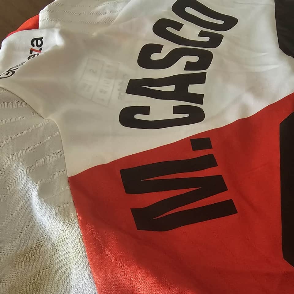 Milton Casco – River Plate – Copa de La Liga 2024 – MATCH WORN UNWASHED JERSEY - Imagen 17