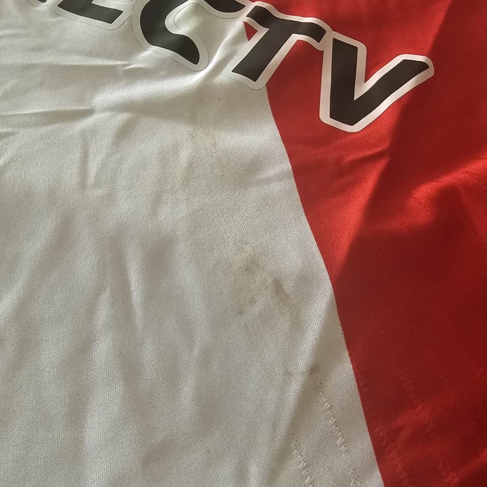 Milton Casco – River Plate – Copa de La Liga 2024 – MATCH WORN UNWASHED JERSEY - Imagen 18