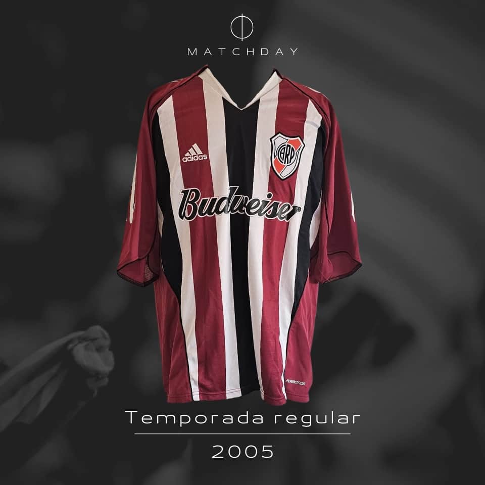 Fernando Crosa – River Plate – Copa Libertadores 2005 – Match issued jersey - Imagen 4
