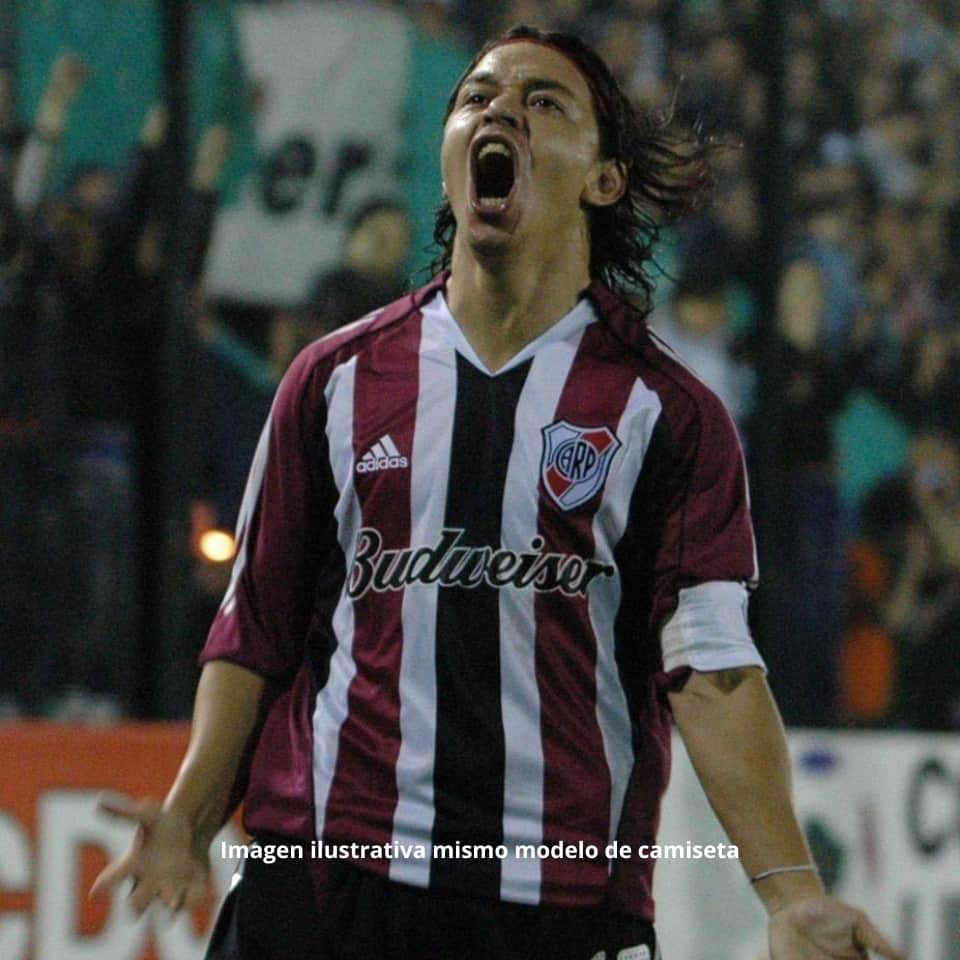 Fernando Crosa – River Plate – Copa Libertadores 2005 – Match issued jersey - Imagen 8