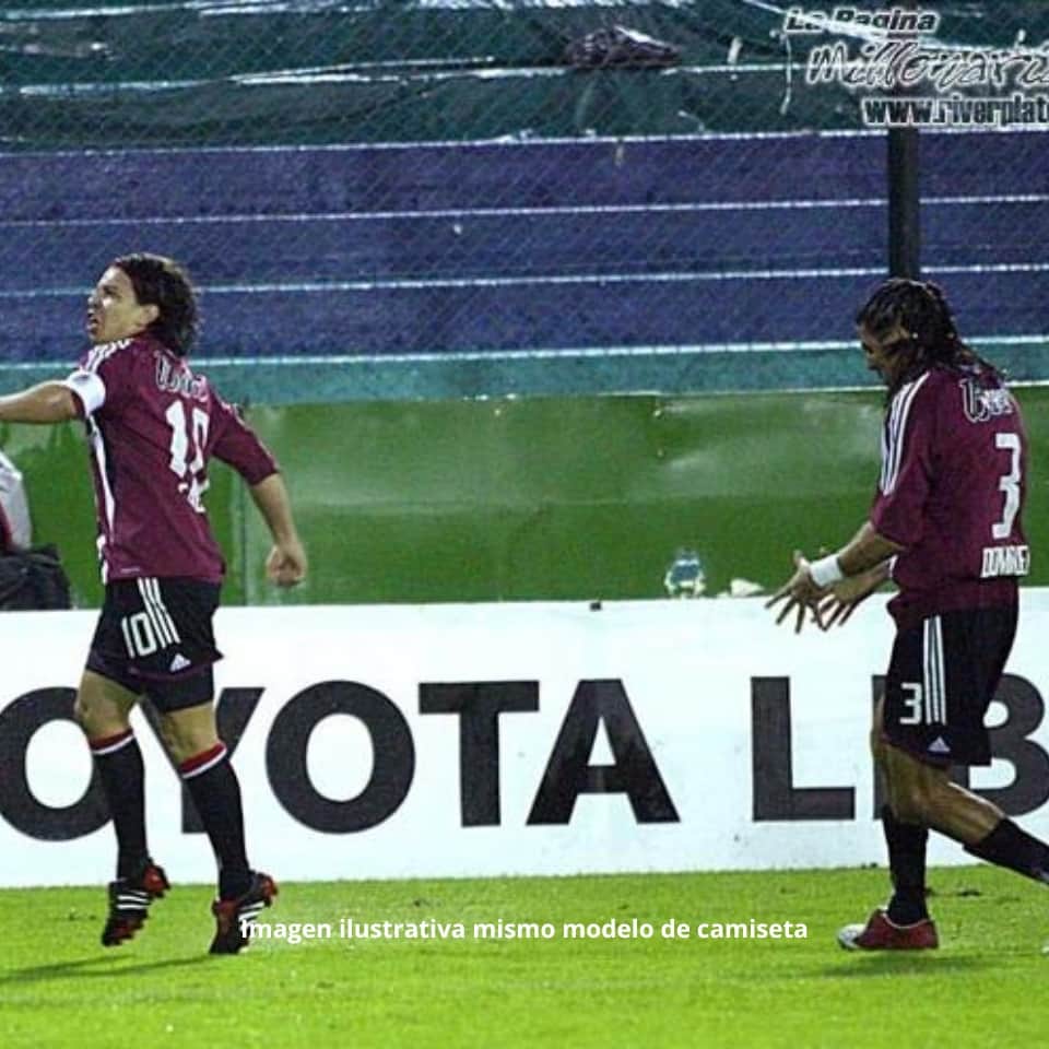 Fernando Crosa – River Plate – Copa Libertadores 2005 – Match issued jersey - Imagen 9