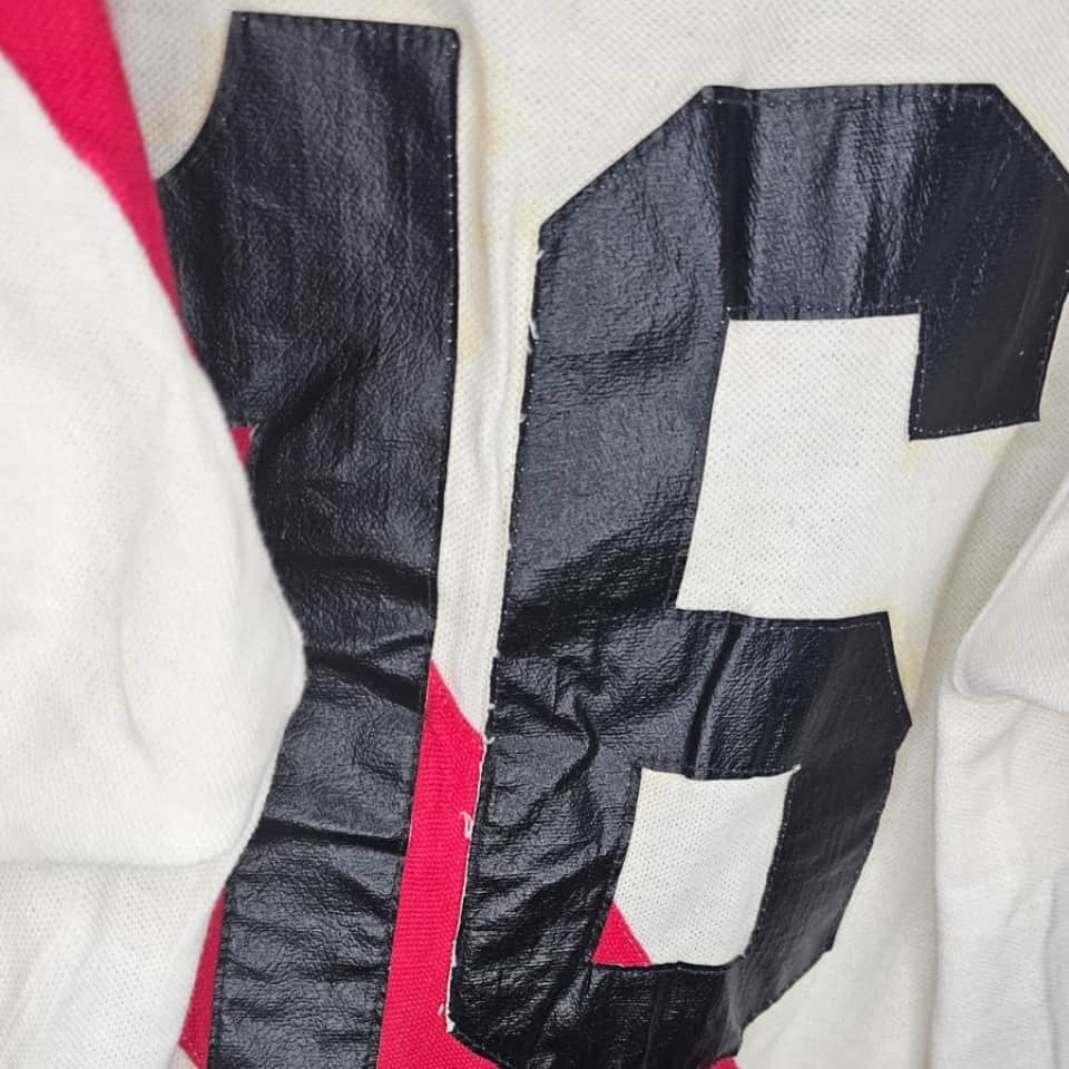 Ramón Díaz – River Plate – Friendly match 1980 – MATCH WORN JERSEY - Imagen 7