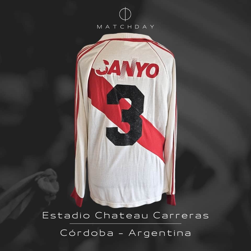 Alfonso Dominguez – River Plate – Torneo Clausura 1993 – MATCH WORN JERSEY - Imagen 5