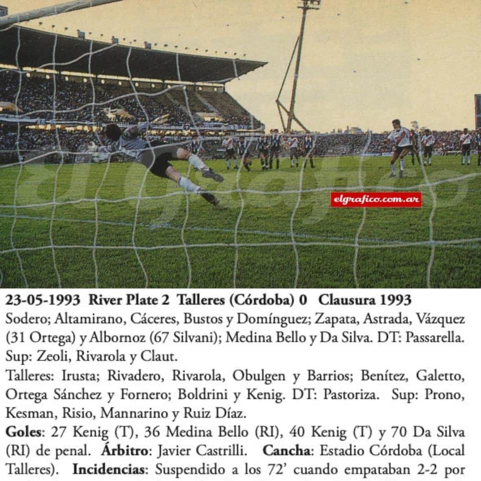 Alfonso Dominguez – River Plate – Torneo Clausura 1993 – MATCH WORN JERSEY - Imagen 10