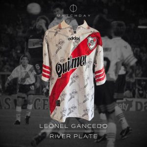 Leonel Gancedo - River Plate - Clausura 1997 - MATCH WORN JERSEY