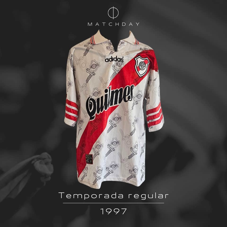 Leonel Gancedo – River Plate – Clausura 1997 – MATCH WORN JERSEY - Imagen 4