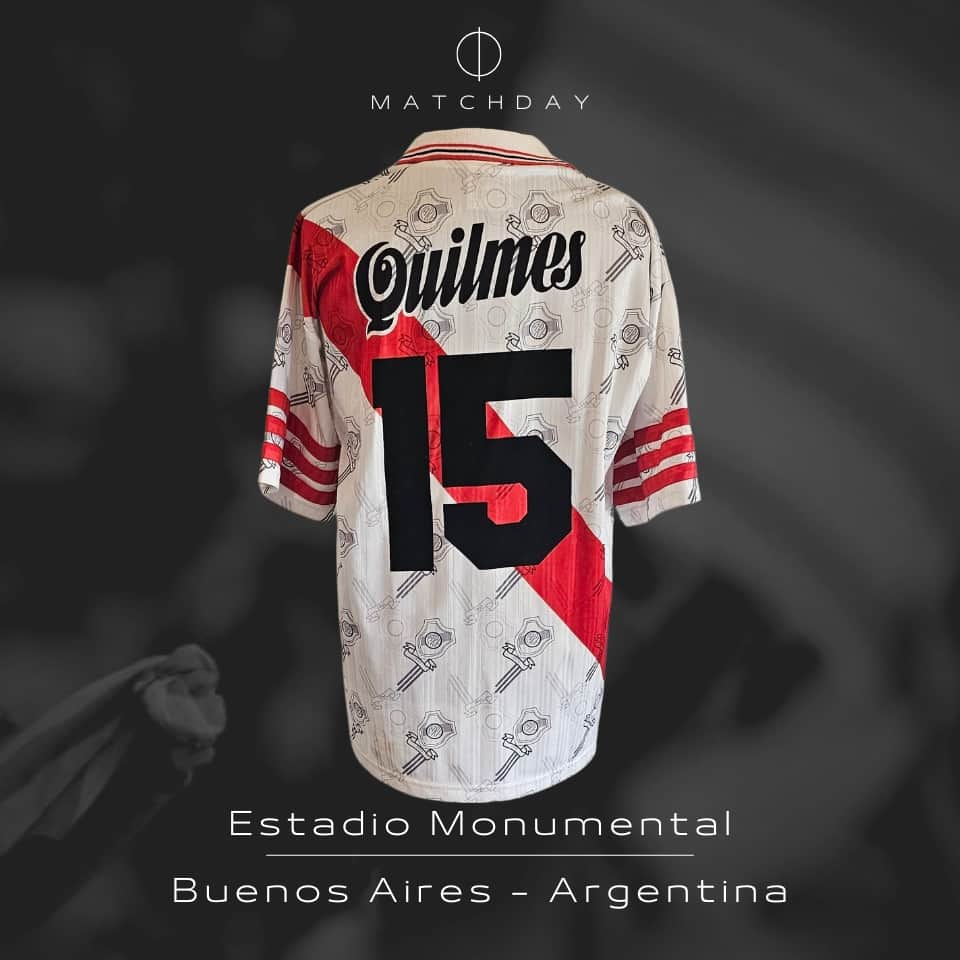 Leonel Gancedo – River Plate – Clausura 1997 – MATCH WORN JERSEY - Imagen 5