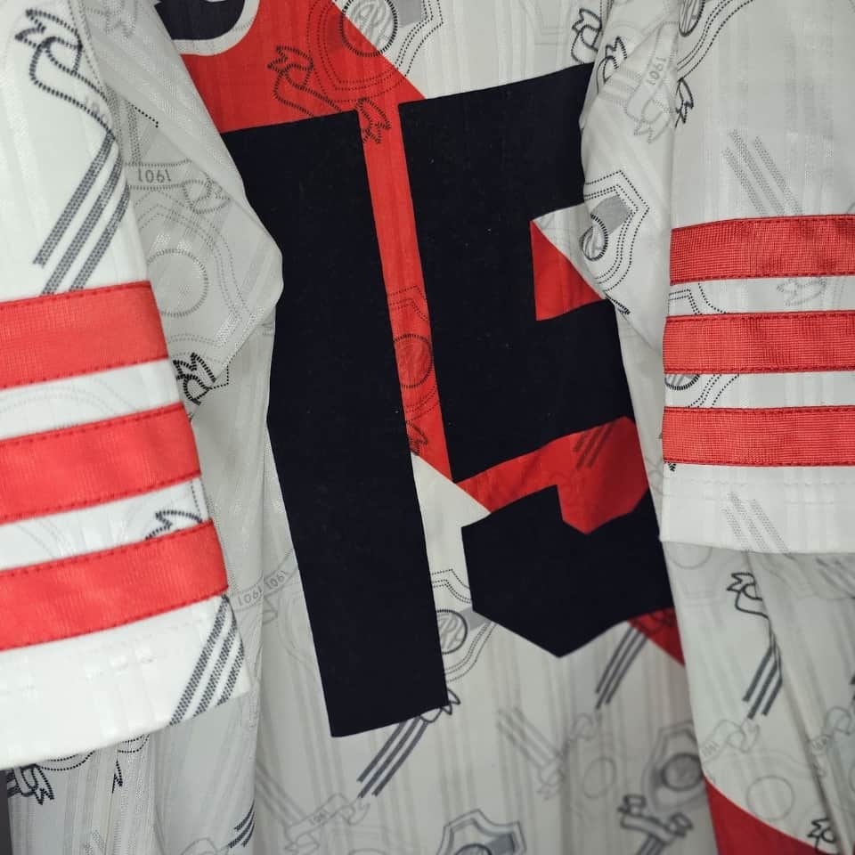 Leonel Gancedo – River Plate – Clausura 1997 – MATCH WORN JERSEY - Imagen 7