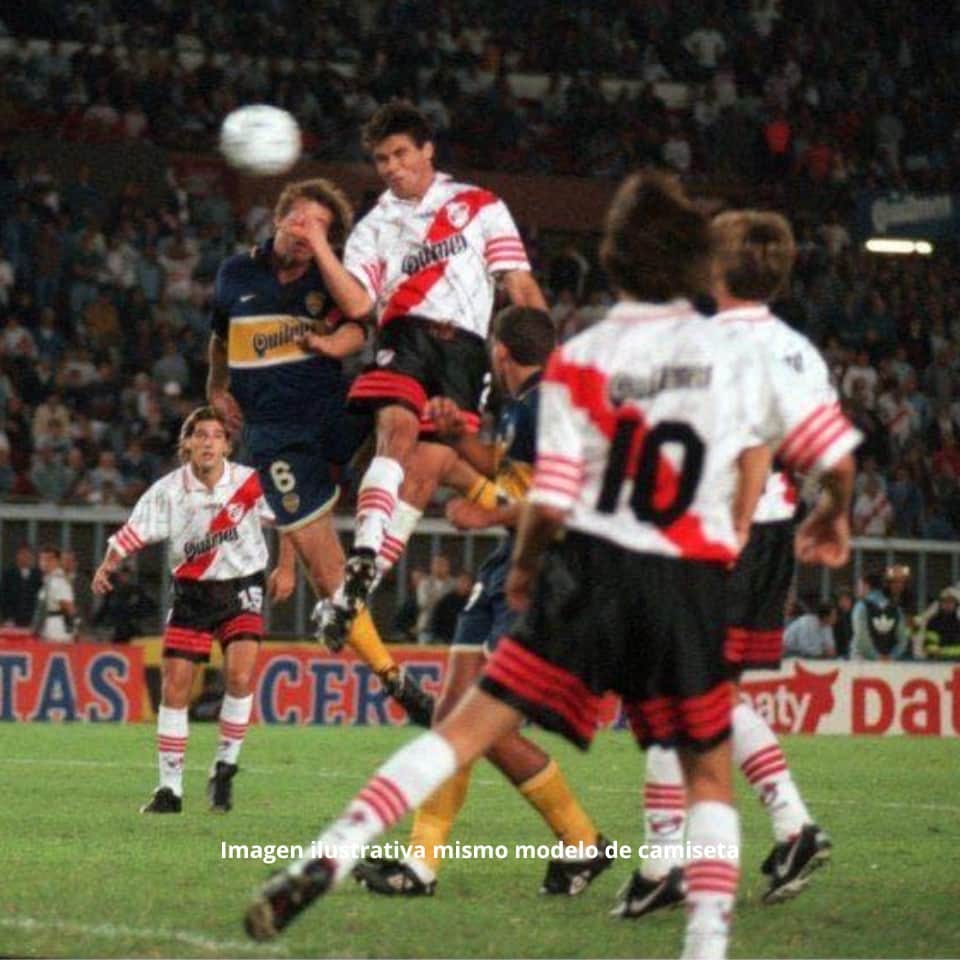 Leonel Gancedo – River Plate – Clausura 1997 – MATCH WORN JERSEY - Imagen 9