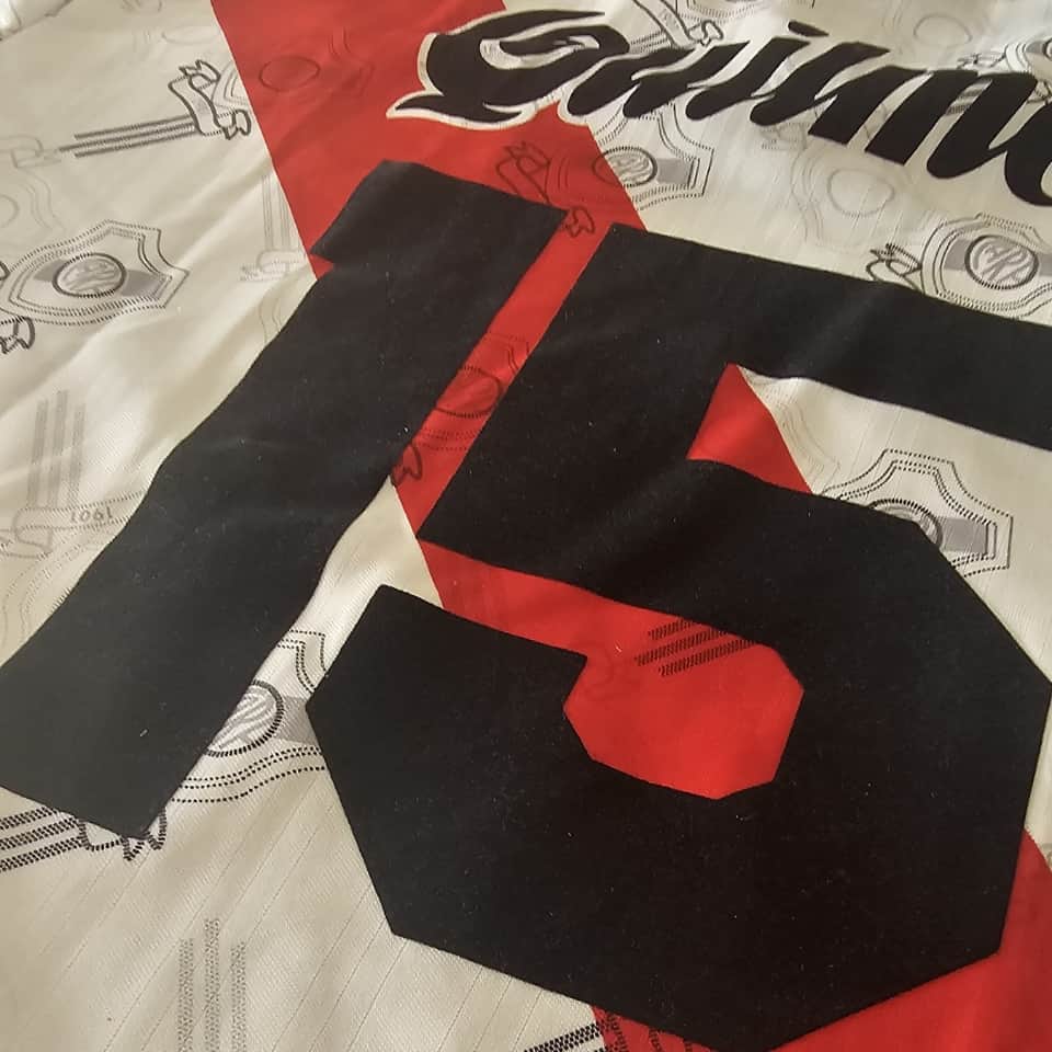 Leonel Gancedo – River Plate – Clausura 1997 – MATCH WORN JERSEY - Imagen 16