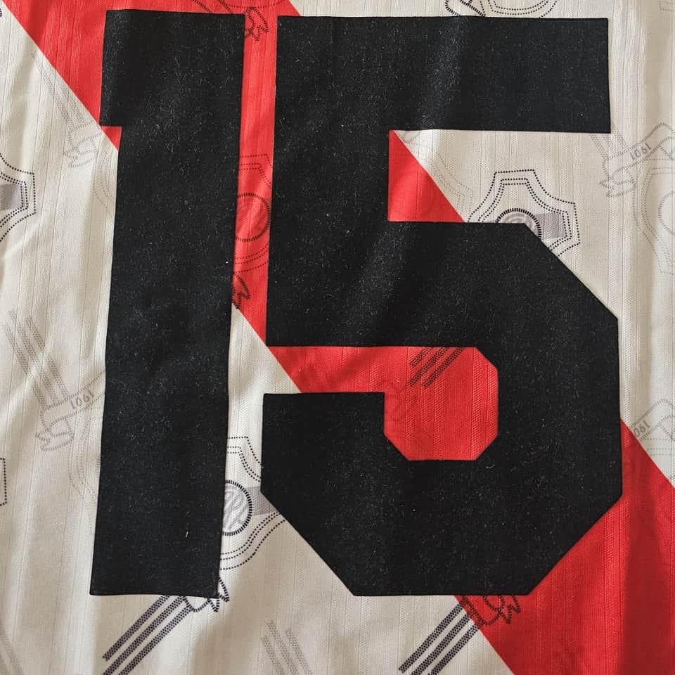 Leonel Gancedo – River Plate – Clausura 1997 – MATCH WORN JERSEY - Imagen 18