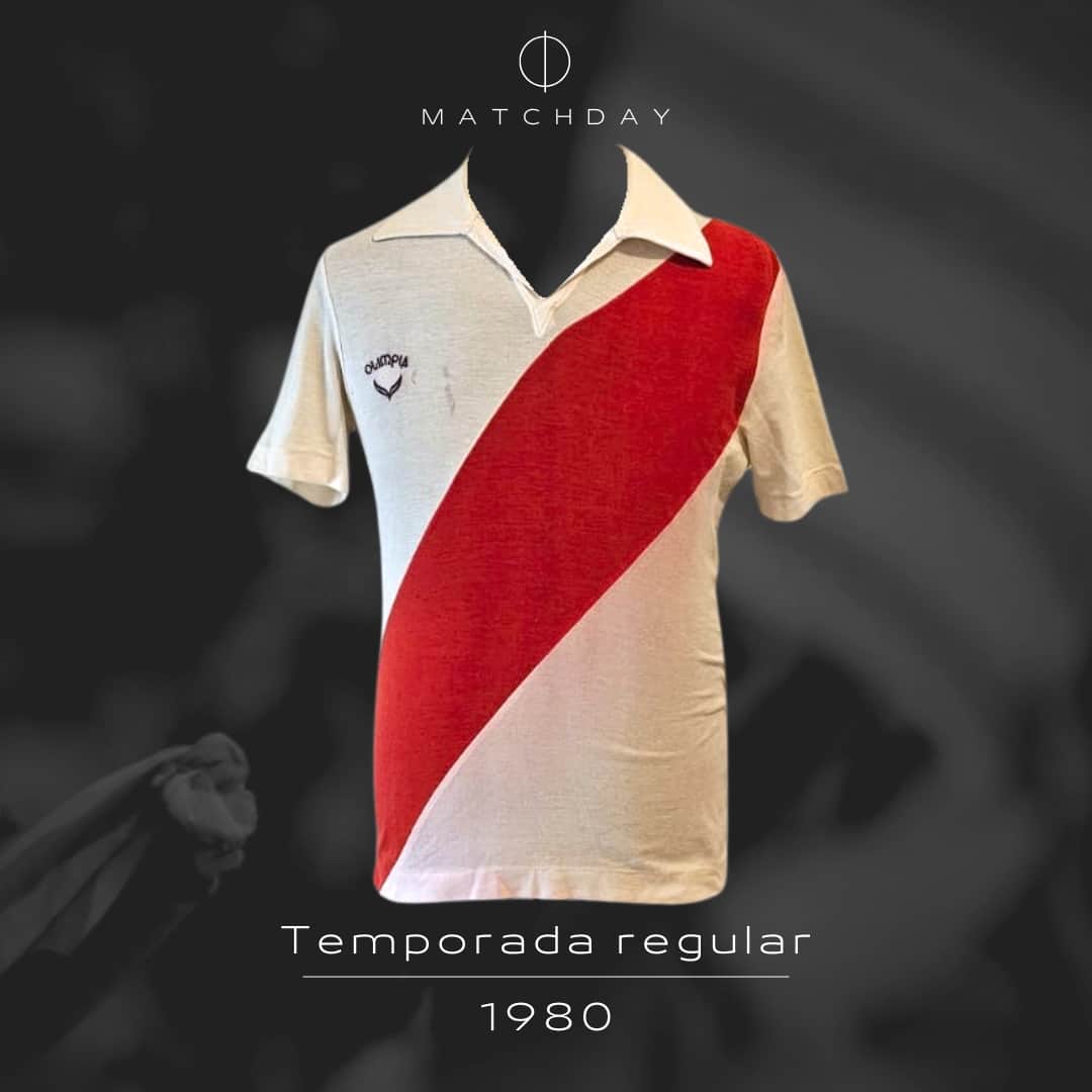 Héctor López – River Plate – Campeonato Nacional 1980 – MATCH WORN JERSEY - Imagen 4