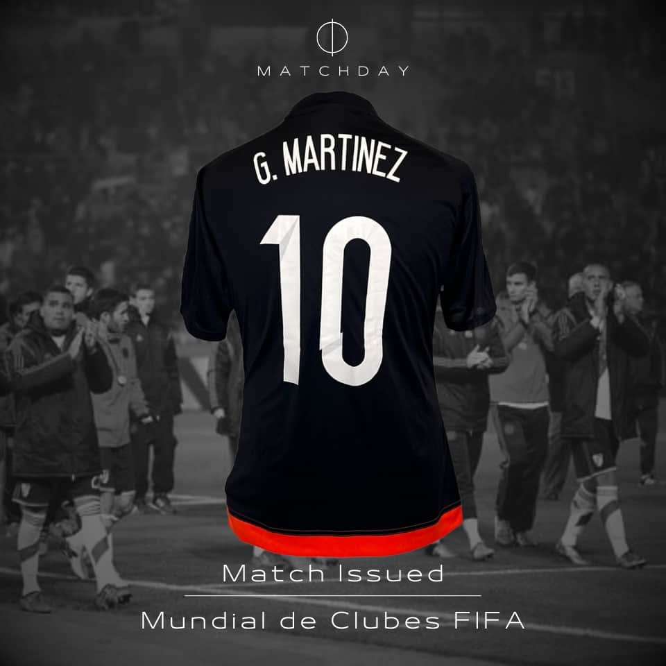 Gonzalo Martinez – River Plate – Mundial de Clubes FIFA 2015 – Utilería - Imagen 3