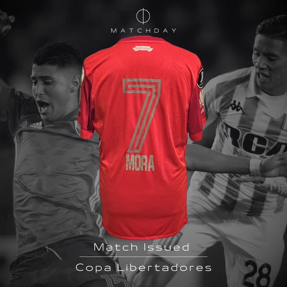 Rodrigo Mora – River Plate – Copa Libertadores 2018 – MATCH issued jersey - Imagen 3